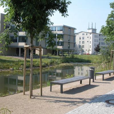 Sitzplatz Am Teich